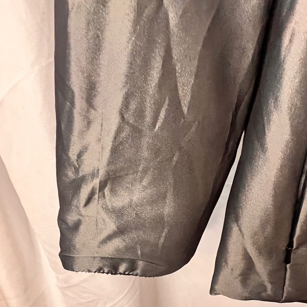Jones New York Metallic Grey Coat - Size S - Picture 6 of 14
